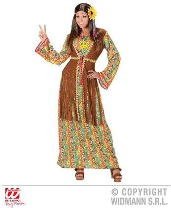 Widmann Hippie Woman kostume