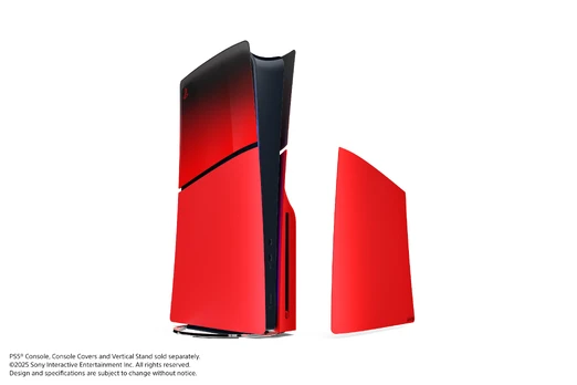 Konsolės korpusas PS5 Console Cover (Slim) Techno Red