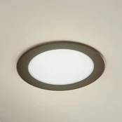 "Prios" LED įleidžiamas prožektorius "Rida", juodas, 14,5 cm, 12 W, CCT