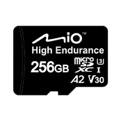 Mio High-Endurance | 256 GB | MicroSD | Flash memory class UHS-I kaina