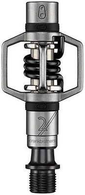Crankbrothers Eggbeater 2 lukkopolkimet, harmaa