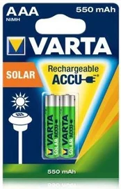 Varta Akumuliatorius Solar AAA / R03 550mAh 2 vnt.