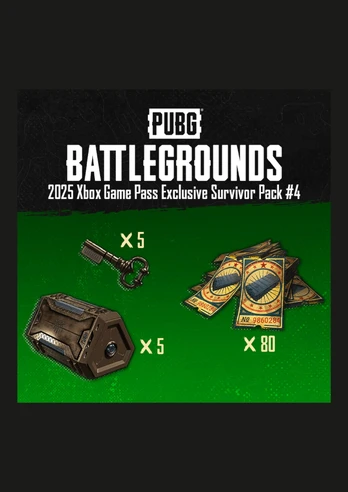 PlayerUnknown's Battlegrounds - 2025 Xbox Game Pass Exclusive Survivor Pack 4 (DLC) XBOX LIVE Key GLOBAL