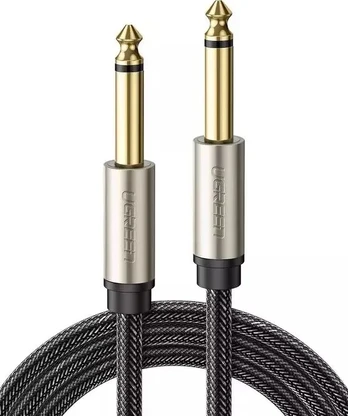 UGREEN AV128 kabelis - 6.35 mm lizdas - 1 m (pilka)