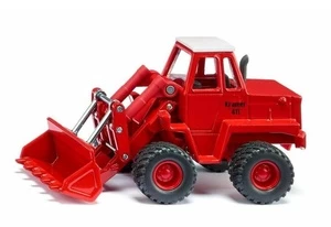 Žaislinis traktorius Siku Wheel Loader Kramer S3563, raudona