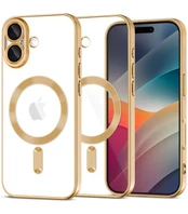 Dėklas TECH-PROTECT MAGFLEX MAGSAFE IPHONE 17 SHINY GOLD