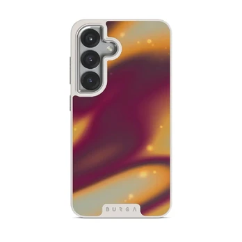 Twin Flame - Samsung Galaxy S25 Case, Elite Light (Magnetic) / Silver