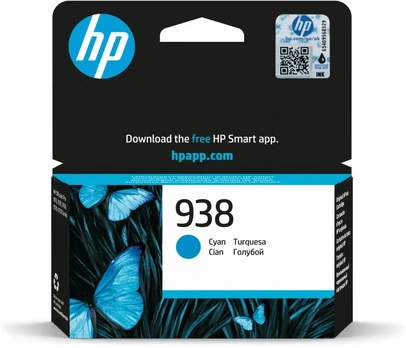 Tusz HP 938 cyan original ink (4S6X5PE#LS1)