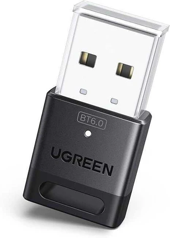 Ugreen „Bluetooth 6.0“ adapteris – juodas