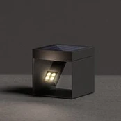 KLEWE LED saulės sodo prožektorius Alea antracito spalvos 15 x 15 cm IP65