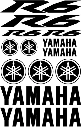 Yamaha R6 motociklo lipdukai – TR-248