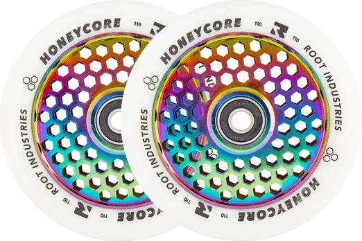 Root Honeycore White 110 mm 2 vnt Pro paspirtuko ratai