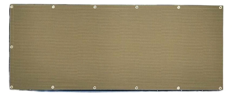 Dekoratyvinė tvorelė, 500 cm x 80 cm, taupe