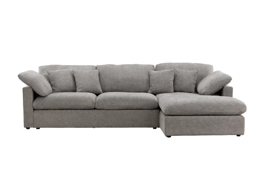 Amalfi Corner Sofa - Dark Grey Fabric /