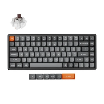 Klaviatūra Keychron K2 Max 75% Brown Switch Juodas
