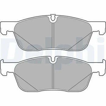 DELPHI LP3166 Brake pad set