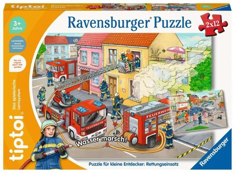 Ravensburger tiptoi 24 elementai: Gaisrininkų misija