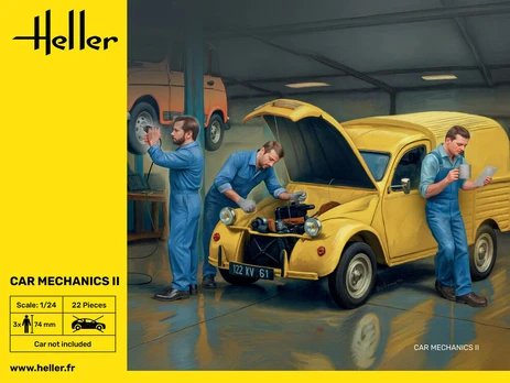 Heller - Car Mechanics II, 1/24, 82756