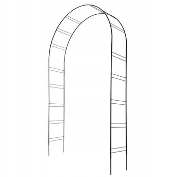 Sodo arkos pavėsinė, metalinė, gėlėms, rožėms, 255 cm