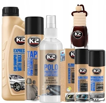 Khadi K2 Detailingo rinkinys automobilio kosmetikai šventėms dovana