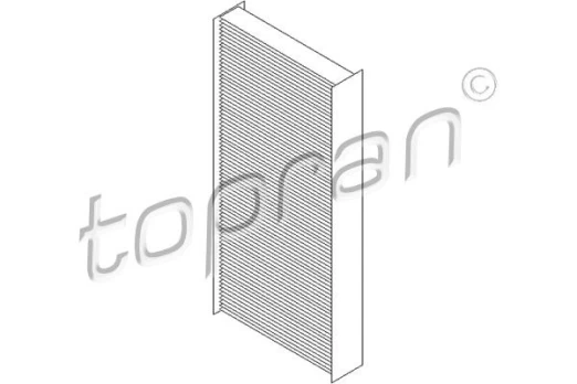 Filtras, salono oras TOPRAN 722 552