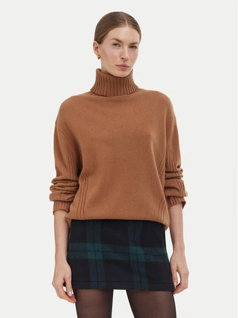 Liu Jo Golfas WF6219 MS009 Šviesiai ruda Regular Fit