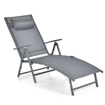 Bonideco Select Gultas 142x61x103cm., pilkos spalvos