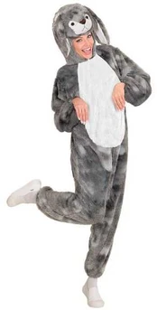Widmann Grå kanin kostume