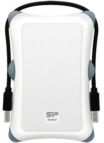 Silicon Power Armor A30 HDD korpusas Balta 2.5"