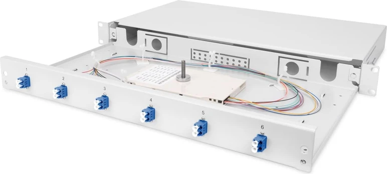 Digitus Fiber Optic Splice Box, Equipped, LC, OS2