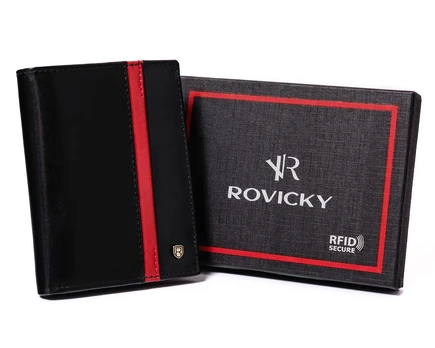 Vyriška odinė piniginė Rovicky RV111