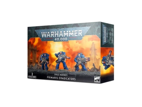 Warhammer 40k Space Marines Primaris Eradicators, 3 miniatiūros 48-43