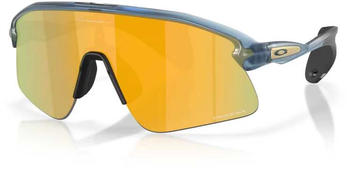 OAKLEY Stunt Devil Matte Transparent Abyss/Prizm 24K sportiniai akiniai