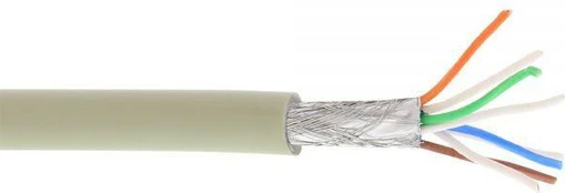 InLine S/FTP kat.6a pilkas 100m (76899)