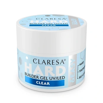 CLARESA_Hard&amp;Easy statybinis gelis Clear 45g