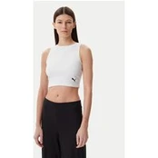 Puma Marškinėliai Ess 629765 Balta Slim Fit