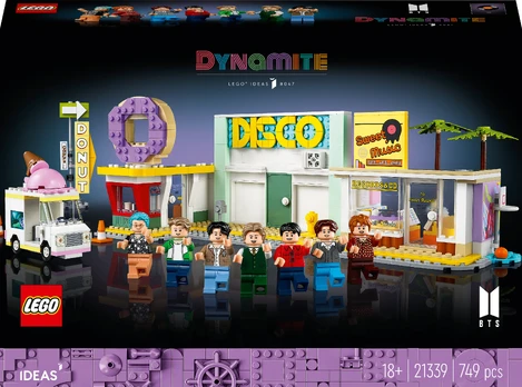 Konstruktorius LEGO® Ideas BTS Dynamite 21339