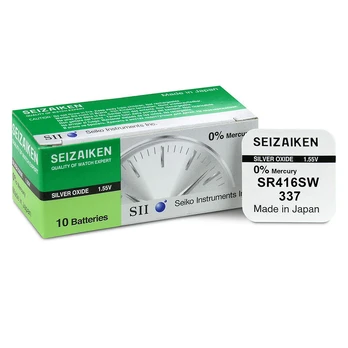 Seizaiken 337 (sr416sw) Baterijos 10 Vnt.