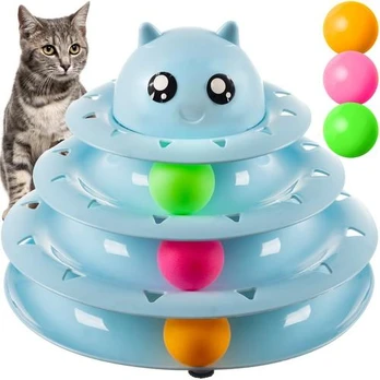 Chiccot Cat toy - tower with balls Purlov 21837
