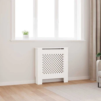 Radiatoriaus uždangalas, baltos spalvos, 78cm, mdf