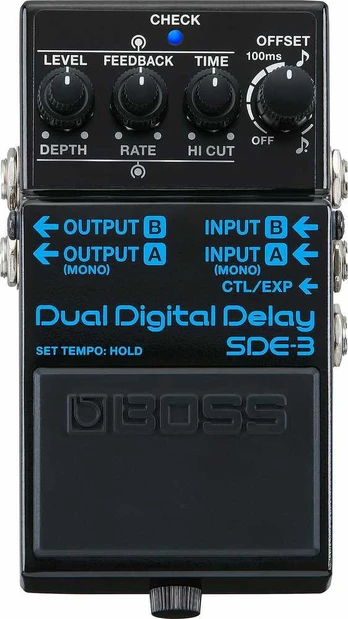 Boss SDE-3 Dual Digital Delay pedaali