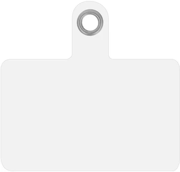 Phone insert for pendant / stiff - transparent