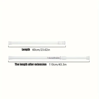 Teleskopinis laikiklis, 1,6 Skersmuo 60-110cm
