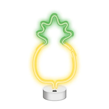 Forever Neon LED on a stand PINEAPPLE Geltonas žalias NNE05 Neolia