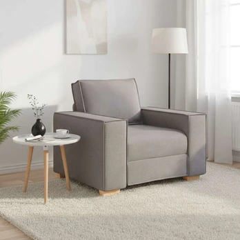 Sofos ir krėslai su įvairiais variantais, audinys : Plotis - 60 cm, Spalva - Taupe
