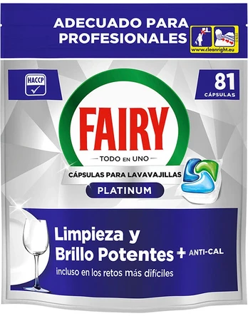 FAIRY PROFESSIONAL PLATINUM indaplovė 81 capsules