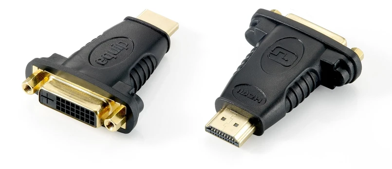AV adapteris Equip HDMI - juodasis DVI- D (118909)