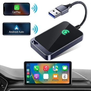 Belaidis Apple CarPlay ir Android Auto adapteris automobiliui BY969D