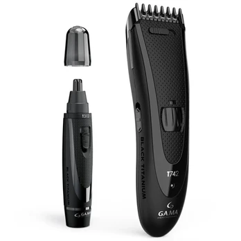 GA.MA COMBO CLIPPER TITANIUM T744 USB + TRAVEL TRIMMER T312