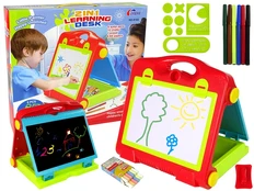 Piešimo lenta, dvipusė Learning Desk 2in1 kaina